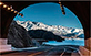 Imagen de Potrerillos vista desde el túnel de entrada.
