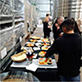 Imagen de lunch en bodega para turistas